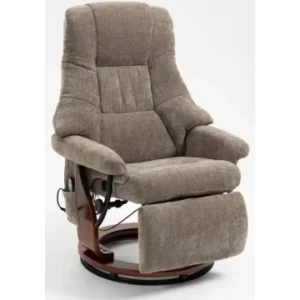 Крісло для відпочинку Avko Style ARMH 002 Cappuccino з масажем, підігрівом і вбудованою підставкою для ніг