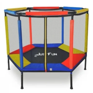 Батут-Манеж Just Fun 140см Multicolor Синій-червоний-жовтий