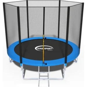 Батут King Sport 374 см c сіткою + драбина
