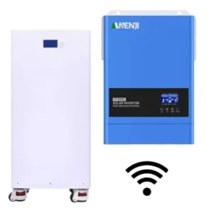 LiFePO4 14,3 кВт Комплект інвертор Anenji з Wi-Fi 6.2 кВт + акумулятор Daxtromn 51.2V 280Ah для резервного живлення будинків