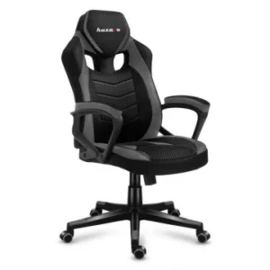 Ігрове комп'ютерне крісло для геймерів Huzaro Force 2.5 Grey з механізмом TILT