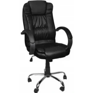 Офісне крісло Malatec 8983 еко-шкіра Чорне