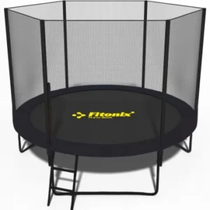 Батут Fitonix 252 см + зовнішня сітка + сходи