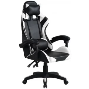 Геймерське комп'ютерне крісло Gamer Pro Jaguar біле