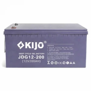 12V/200Ah Акумуляторна батарея гелева Kijo JPC GEL для резервного живлення